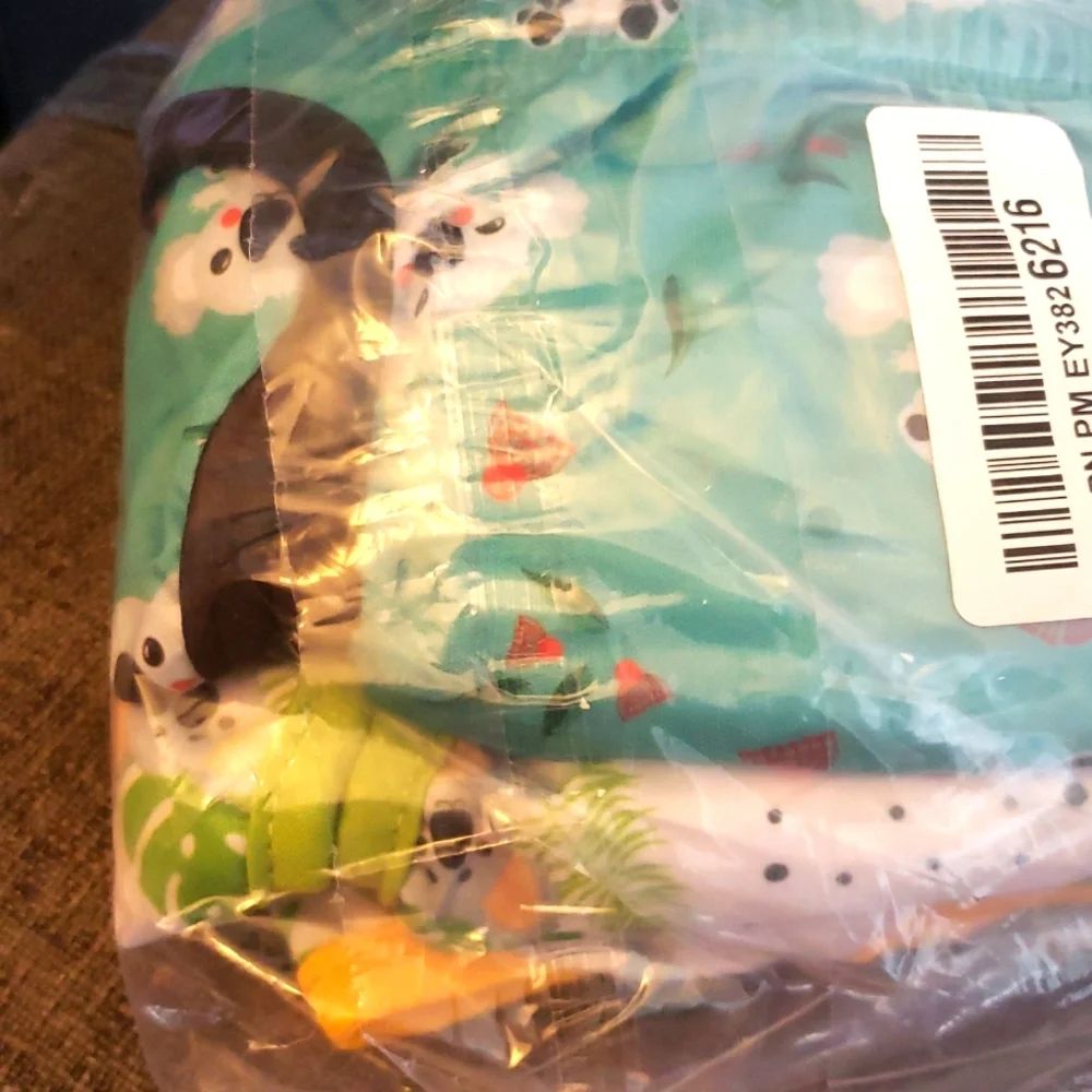 Langsprit 3pk Washable Female Dog Diapers In Koala Print Size Large